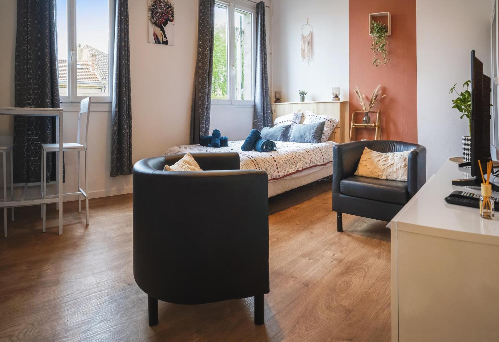 Apartament Le Petit Chez Vous - T1 Bergerac -2 Pers Zewnętrze zdjęcie